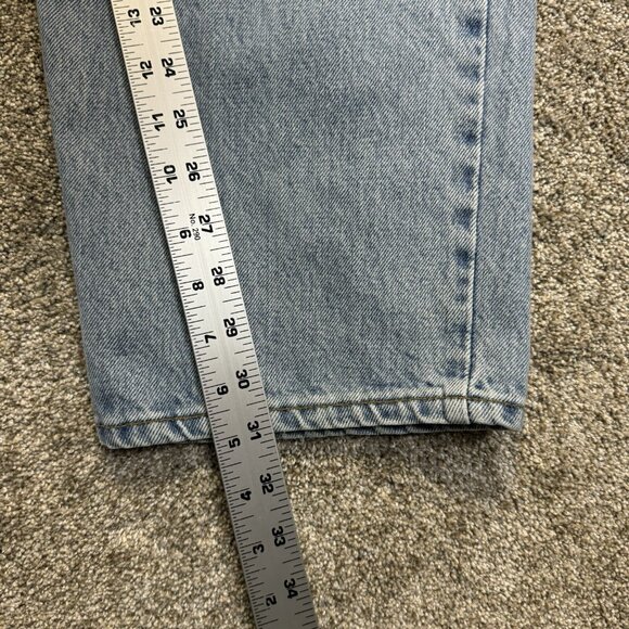 VTG Levis 550 Jeans Mens 38x30 Blue Relaxed Fit Retro Grunge 90s Y2K Made In USA - Picture 9 of 11